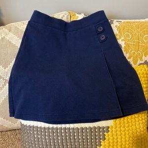 GIRLS CAT & JACK UNIFORM SKORT SIZE MEDIUM 7/8